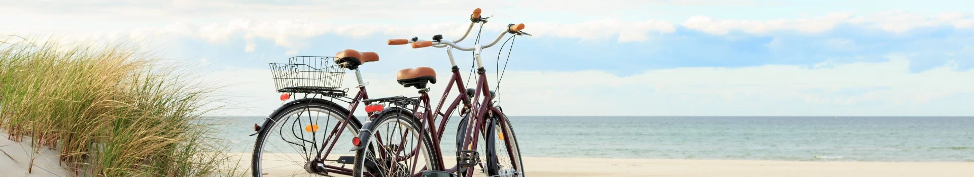 rowery na plaży